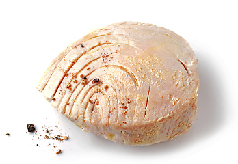 Image showing boiled canned tuna slice