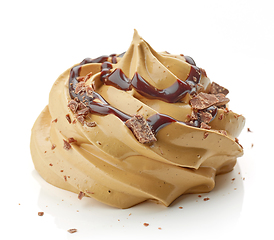 Image showing whipped caramel and coffee cream