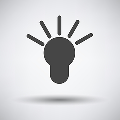 Image showing Idea Lamp Icon