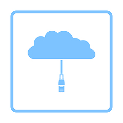 Image showing Network Cloud  Icon