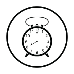 Image showing Alarm clock icon