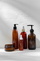 Image showing natural cosmetics and bodycare products