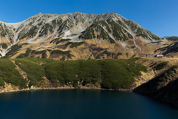 Image showing Beautiful lake in Tateyama mountain 