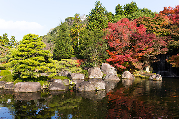 Image showing Traditional Japanese Kokoen Garden