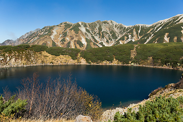 Image showing Tateyama Alpine Route and Mikuri Pond