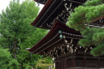 Image showing Traditional japanese temple