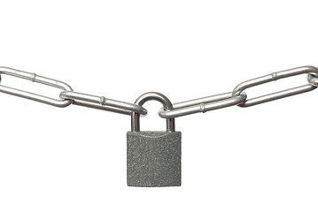 Image showing Chain and Padlock