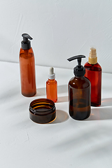 Image showing natural cosmetics and bodycare products