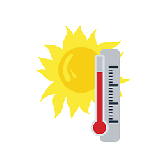 Image showing Summer heat icon