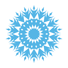 Image showing Snowflake ornate