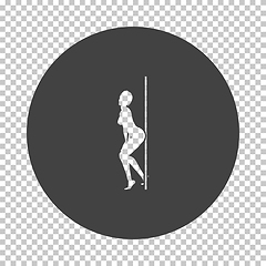 Image showing Stripper night club icon