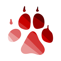 Image showing Dog Trail Icon