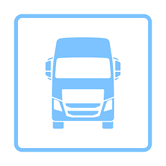 Image showing Truck Icon Front View