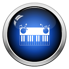 Image showing Piano Keyboard Icon