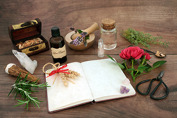 Image showing Love Potion Preparation for Fertility Magic Spell