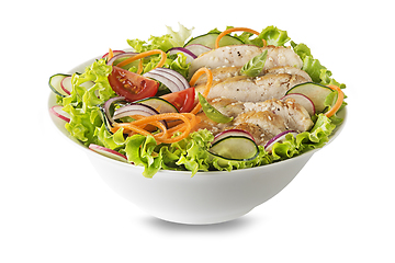 Image showing Chicken salad