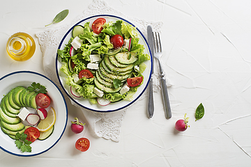 Image showing Avocado salad