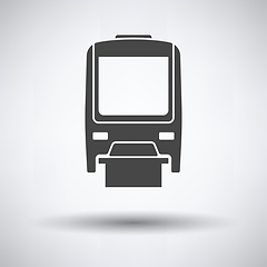 Image showing Monorail  icon front view