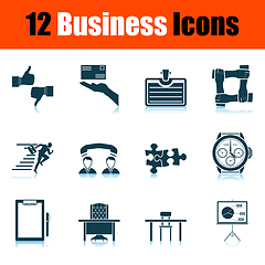 Image showing Business Icon Set