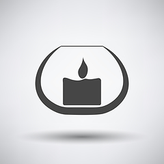 Image showing Candle in Glass icon