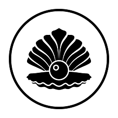 Image showing Open Seashell Icon