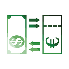 Image showing Currency exchange icon