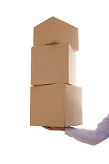 Image showing Pile of package parcels