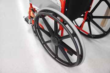 Image showing patient in wheelchair at hospital or nursing home