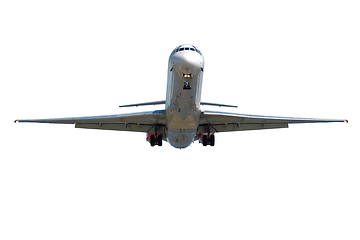 Image showing Privat jet plane isolated on a white background