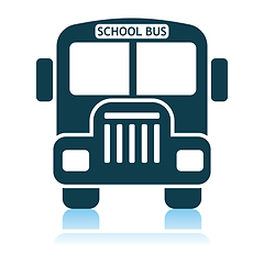 Image showing School Bus Icon