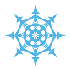 Image showing Snowflake ornate