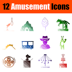 Image showing Amusement Icon Set