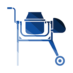 Image showing Icon Of Concrete Mixer