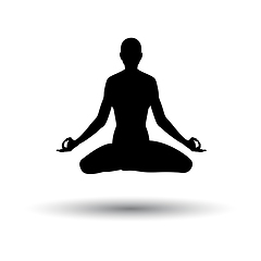 Image showing Lotus Pose Icon