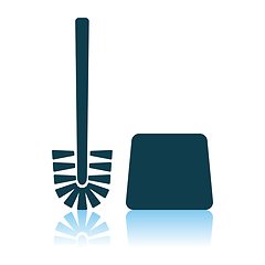 Image showing Toilet Brush Icon