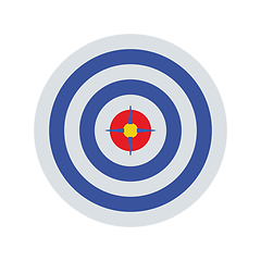 Image showing Target with Dart in Center Icon