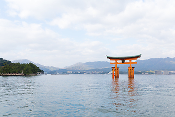 Image showing Miyajima torii gate