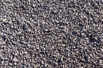 Image showing Rock pebbles background 