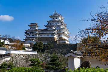 Image showing Japanese old Himeiji Castle