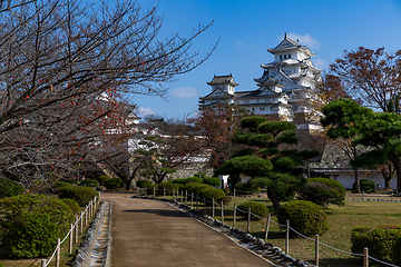 Image showing Japanese Himeji castle