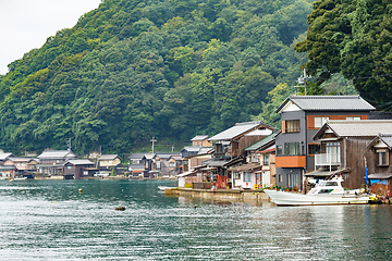 Image showing Ine-cho in Kyoto of Japan 