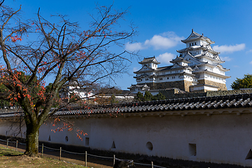 Image showing Traditional White Himeji castle