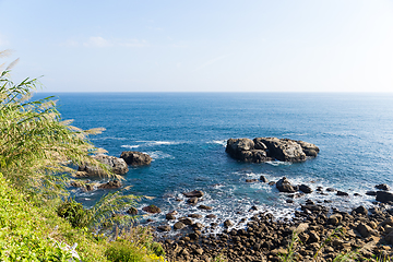 Image showing Ocean shore