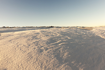 Image showing snow and land