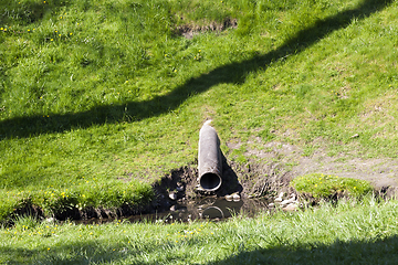 Image showing sewer pipe