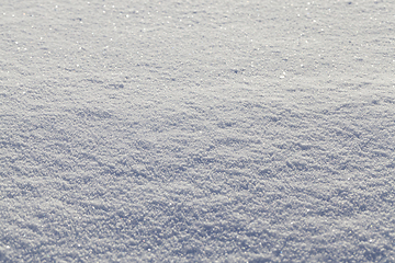 Image showing uneven snowy surface