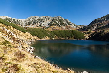 Image showing Tateyama Alpine Route and Mikuri Pond