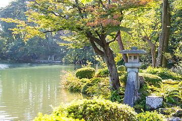 Image showing Kenrokuen garden