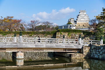 Image showing Japanese Himeji castle