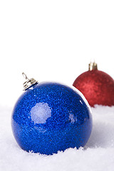 Image showing christmas white background